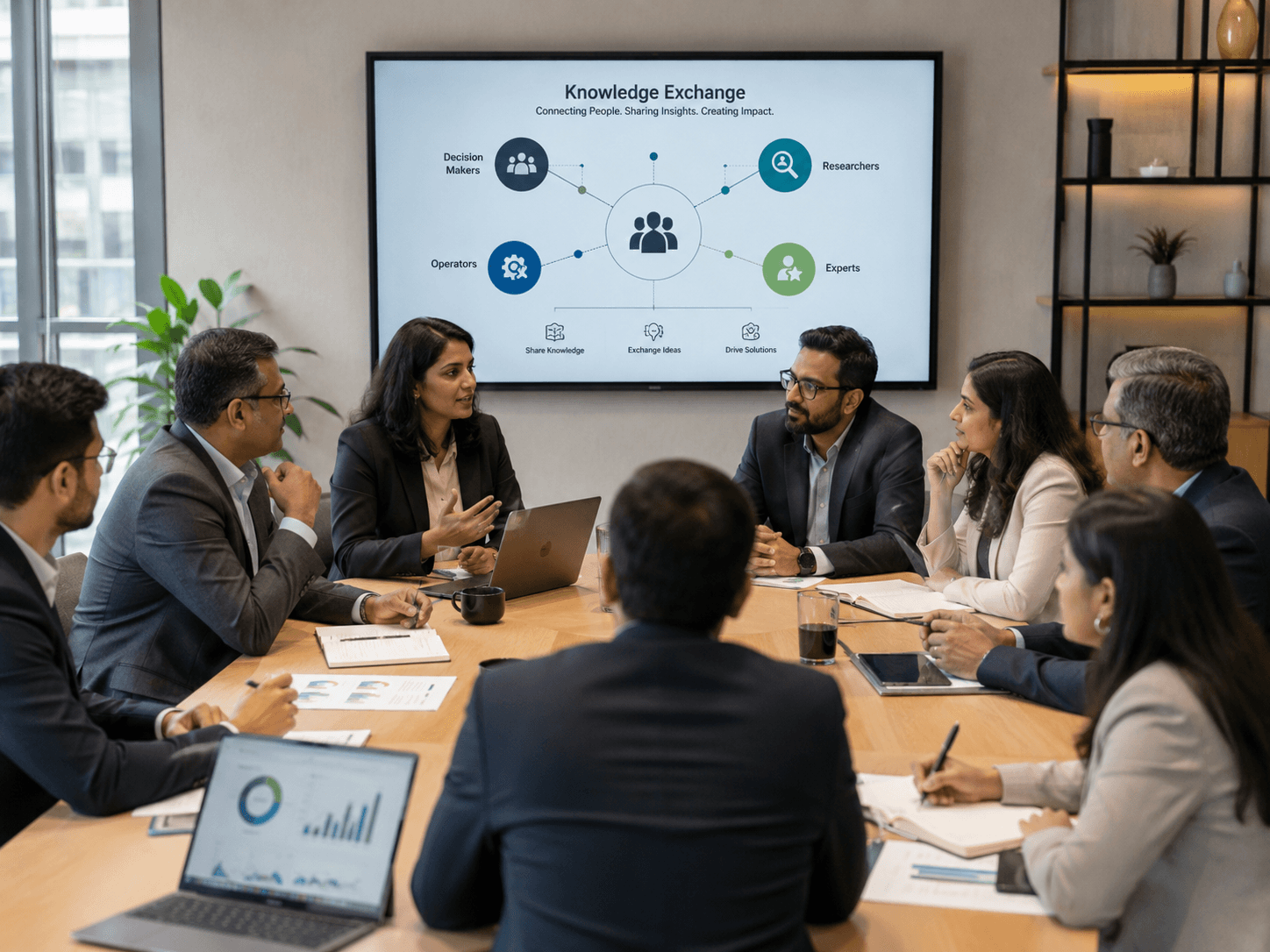 Knowledge exchange collaboration forum